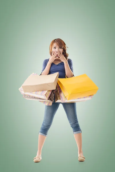 Shopping woman — Stock Photo, Image