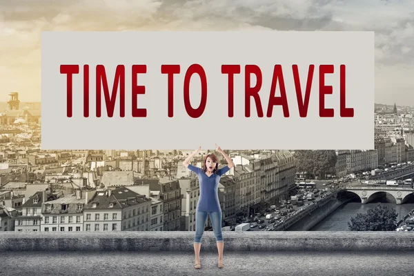 Time to travel — Stock Photo, Image