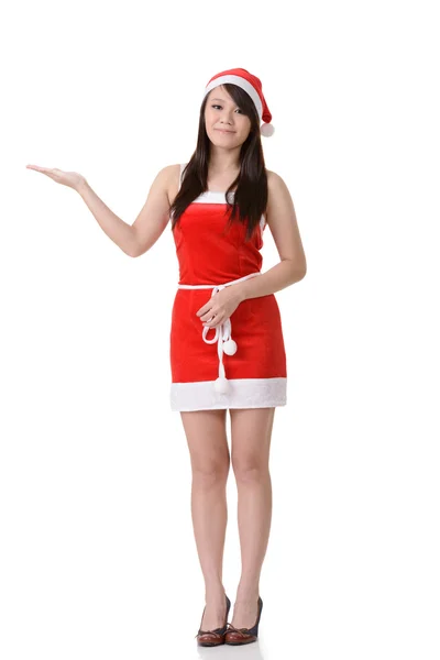 Asian Christmas girl — Stock Photo, Image