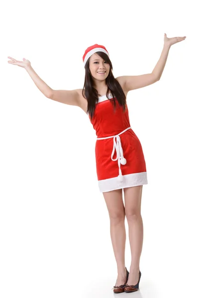 Asian Christmas girl — Stock Photo, Image