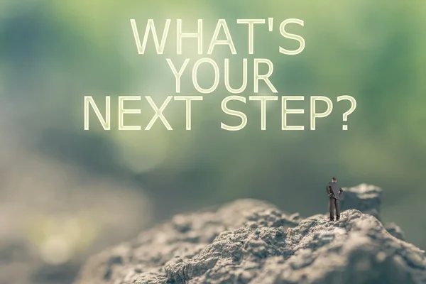 What's your Next Step? — Stock Photo, Image