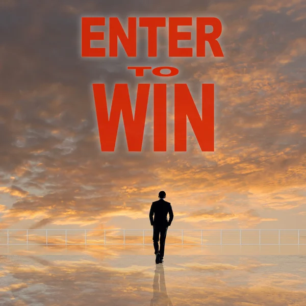 Enter to Win — Stock Photo, Image