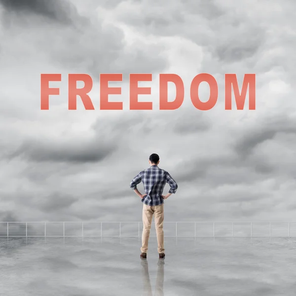 Freedom sign — Stock Photo, Image