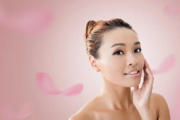 Asian beauty face — Stock Photo, Image