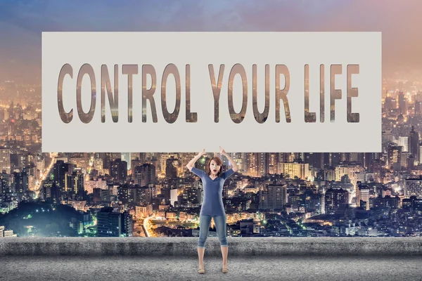 Control your life — Stock Photo, Image