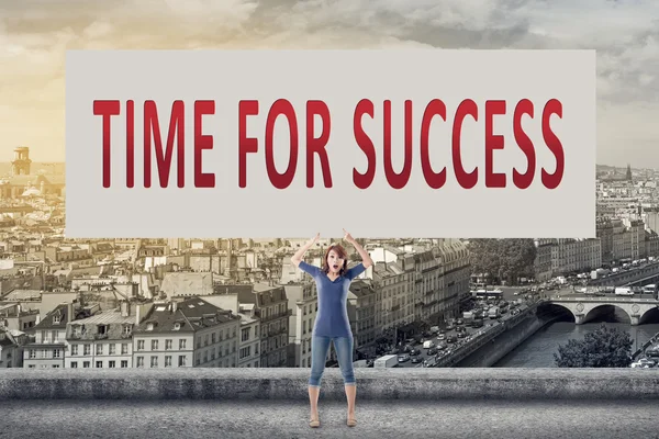 Time for success — Stock Photo, Image