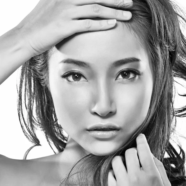 Asiatique beauté visage — Photo