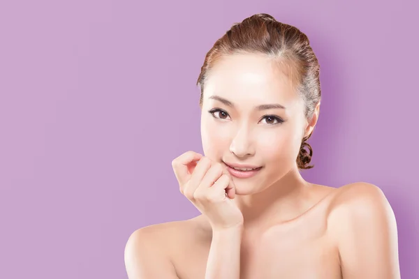 Asian beauty face — Stock Photo, Image