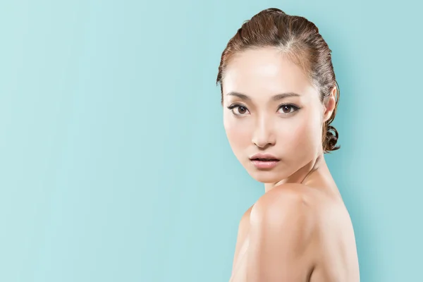 Asiatique beauté visage — Photo