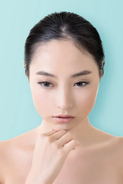 Asiatico bellezza faccia — Foto Stock