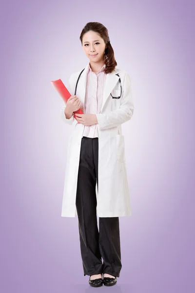 아시아 의사 여자 — 스톡 사진