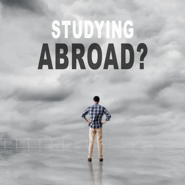 Studera utomlands? — Stockfoto