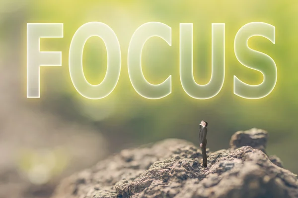 Concept of focus — Stock Photo, Image