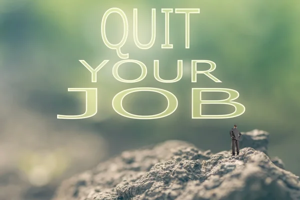 Rzucić pracę — Zdjęcie stockowe