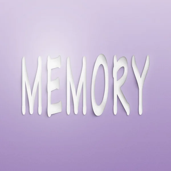 Memoria — Foto Stock