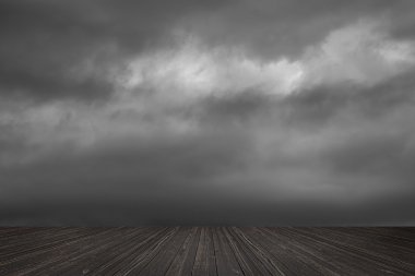 bulutlar cennet zemin üzerinde