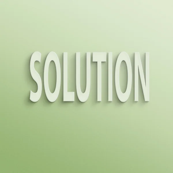 Solution — Stock Photo, Image