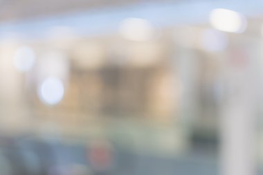 Alışveriş merkezinin soyut arkaplanı