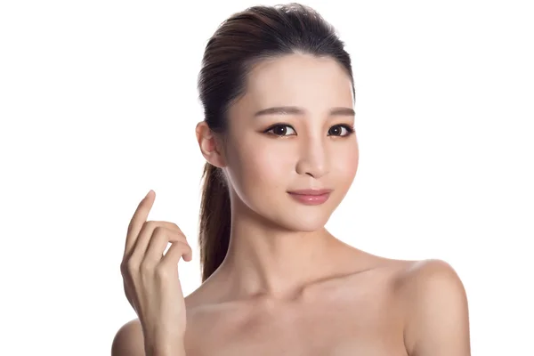 Ázsiai szépség arc — Stock Fotó