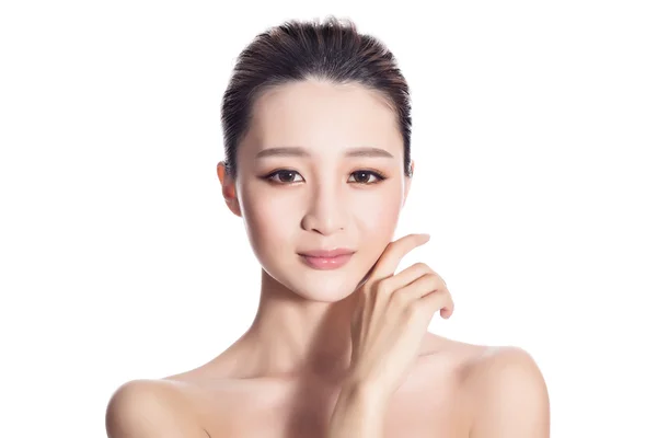 Asiatico bellezza faccia — Foto Stock