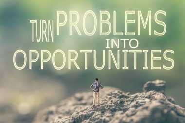 Turn Problems into Opportunities clipart