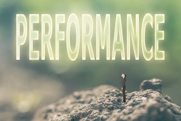 Concept of performance — Stock Photo, Image