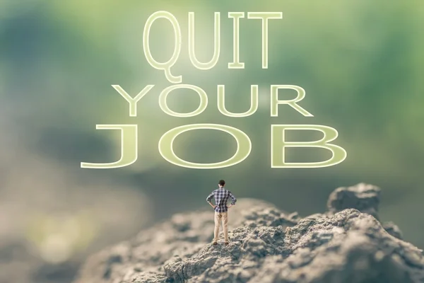 Rzucić pracę — Zdjęcie stockowe