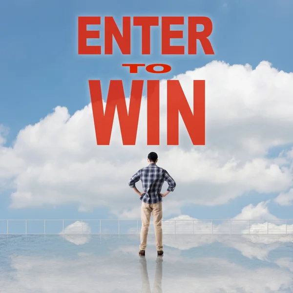 Enter to Win — Stock Photo, Image