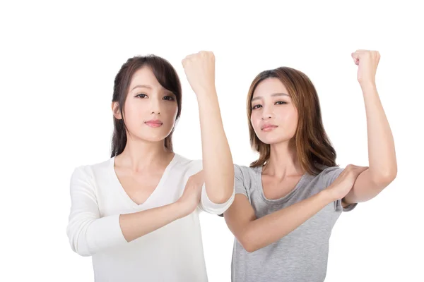 Concepto de poder de la mujer — Foto de Stock