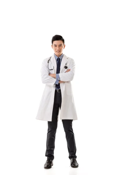 Ázsiai orvos ember — Stock Fotó