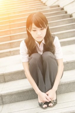 Asyalı kadın portresi