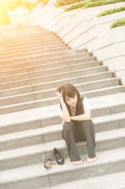 Asyalı kadın portresi