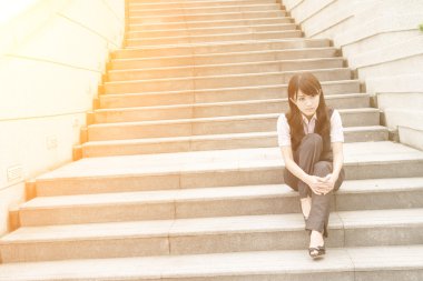 Asyalı kadın portresi