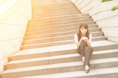 Asyalı kadın portresi