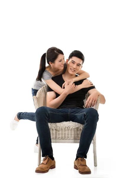 Asian young couple — Stock Photo, Image