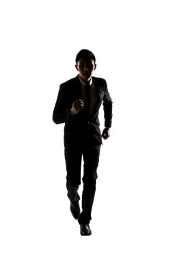 Kendine güvenen işadamı çalıştıran