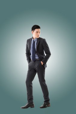 Asyalı genç işadamı