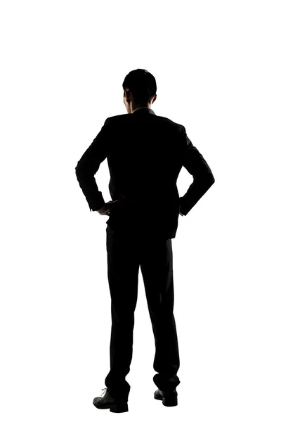 Asian business man standing — Stock Photo, Image