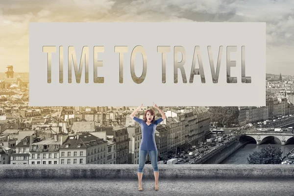Time to travel — Stock Photo, Image