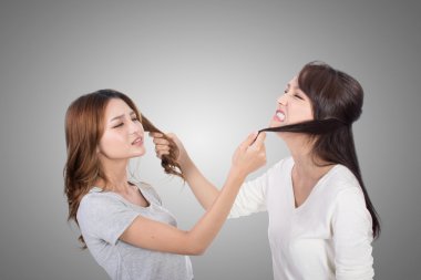 Asyalı kadınlar mücadele