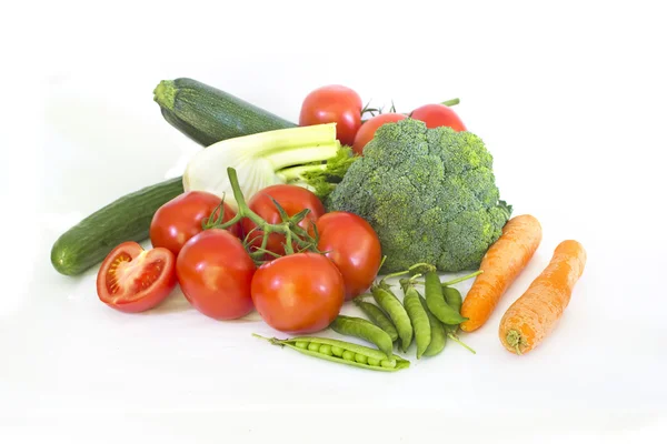Friske vårgrønnsaker – stockfoto