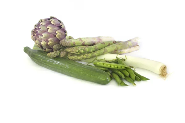 新鮮な緑の春野菜 — ストック写真