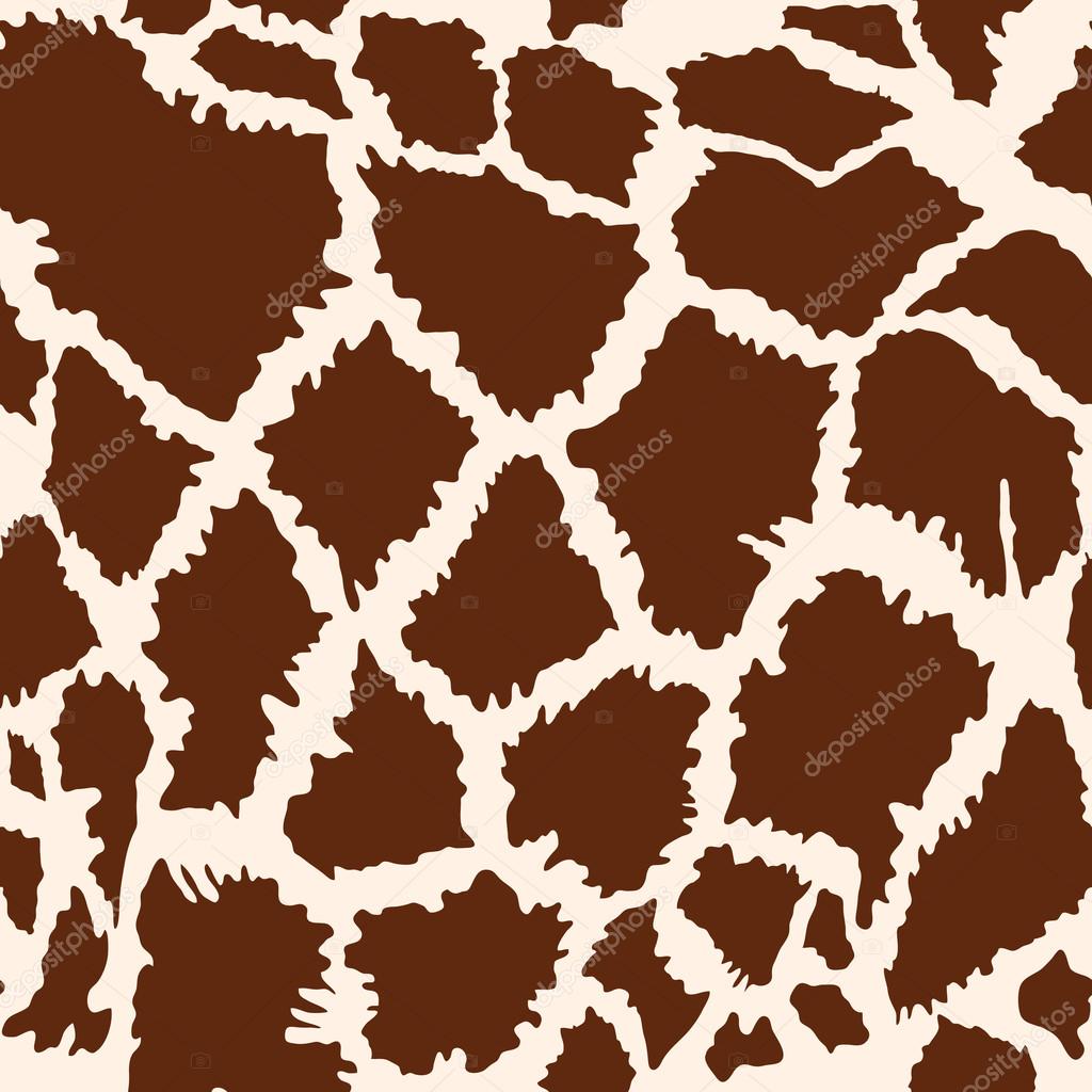 Seamless giraffe fur pattern