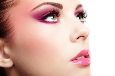 Güzel kadın yüzü