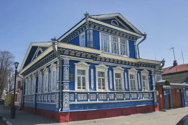 Gorodets Ρωσία Απρ 2021 Αξιοθέατα Αυτής Της Πόλης Ιστορικό Ξύλινο — Φωτογραφία Αρχείου