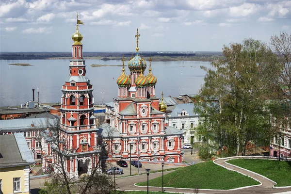 Katedra Najświętszej Maryi Panny. Rosja. NIZHNY Novg — Zdjęcie stockowe