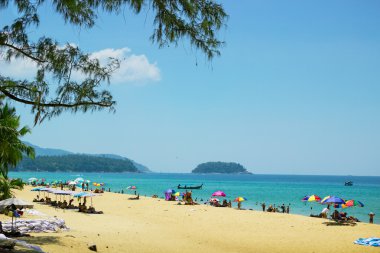 Relax on the beaches of Phuket. Thailand clipart