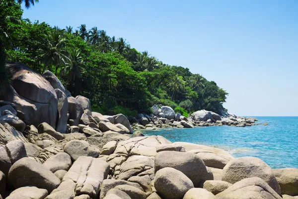 Prachtige kust van de Andaman Zee — Stockfoto