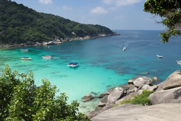 Güzel ve rahat Körfezi Andaman Denizi'nin. Tayland