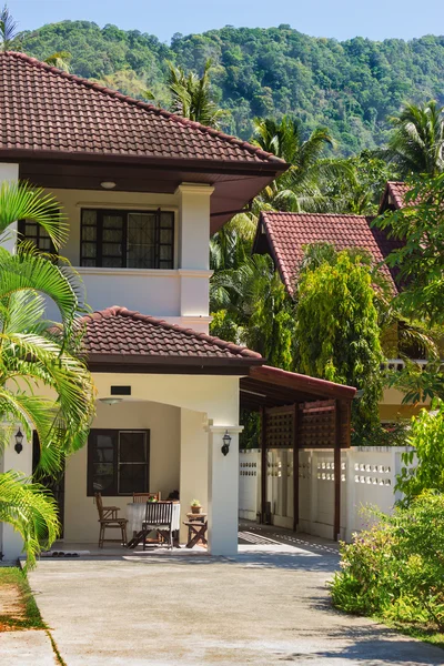 House near the mountains. Thailand — Stock Photo, Image